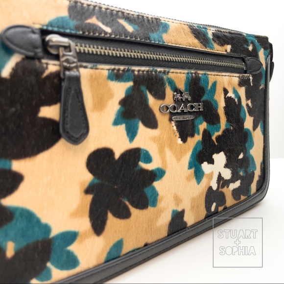 NWT Small Coach Haircalf Leather Nolita 58412 Mini Bag with Wristlet Strap - Picture 6 of 12